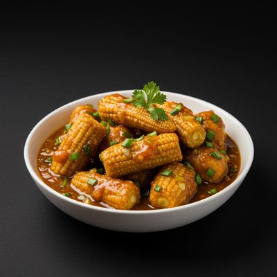 Baby Corn Manchurian Gravy